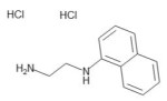 N(1-Naftylo)Etylenodiaminy dichlorowodorek wzór CAS 1465-25-4