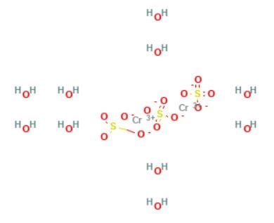 Siarczan chromu (III) 18 hydrat cz CAS 15244-38-9