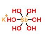 Potasu heksahydroksyantymonian (V) czda CAS 12208-13-8