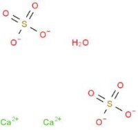 Wapnia siarczan 0,5 hydrat czda CAS 10034-76-1