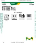 Test na glukozę do użycia z reflektometrem RQFlex®20 na 50 oznaczeń