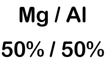 Magnalium Al 50% Mg 50%