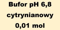 Roztwór buforowy 0,01M cytrynianowy pH 6,8