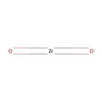 Zirconium(IV) oxide, 99+% (metals basis excluding Hf), HfO{2} 2% CAS 1314-23-4