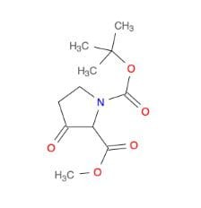 1-tert-butyl 2-methyl 3-oxopyrrolidine-1,2-dicarboxylate 5g CAS 194924-96-4