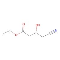 Ethyl (R)-(-)-4-cyano-3-hydroxybutyrate, 98% CAS 141942-85-0