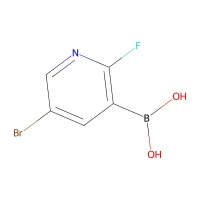 5-Bromo-2-fluoropyridine-3-boronic acid, 98% CAS 501435-91-2