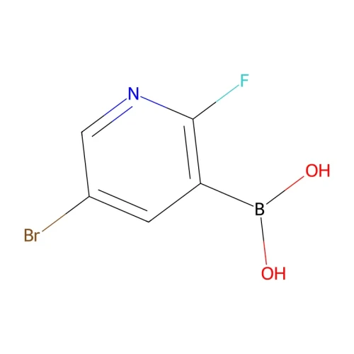 5-Bromo-2-fluoropyridine-3-boronic acid, 98% CAS 501435-91-2
