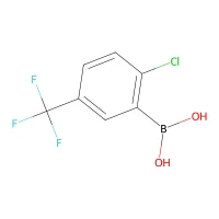 2-Chloro-5-(trifluoromethyl)benzeneboronic acid, 96% CAS 182344-18-9