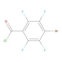 4-Bromo-2,3,5,6-tetrafluorobenzoyl chloride, 98% CAS 122033-54-9
