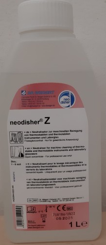 Neodisher Z- kwaśny środek neutralizujący butelka