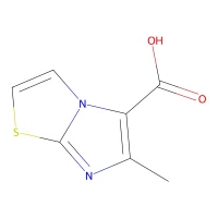 6-Methylimidazo[2,1-b][1,3]thiazole-5-carboxylic acid, 97% CAS 77628-51-4