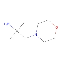 2-Methyl-1-morpholino-2-propanamine, 97% CAS 6105-75-5
