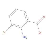 2-Amino-3-bromobenzoic acid, 97% CAS 20776-51-6