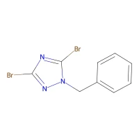 1-Benzyl-3,5-dibromo-1H-1,2,4-triazole, 95% CAS 106724-85-0
