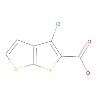 3-Chlorothieno[2,3-b]thiophene-2-carboxylic acid, 97% CAS 39244-08-1