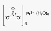 Prazeodymu III azotan 6 hydrat 99% wzór CAS 15878-77-0