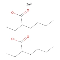 Zinc 2-ethylhexanoate, Zn ^= 20%, cont. 1% diethylene glycolmonomethyl ether CAS 136-53-8
