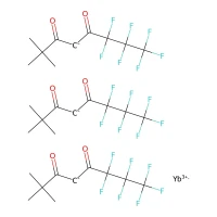 Tris(6,6,7,7,8,8,8-heptafluoro-2,2-dimethyl-3,5-octanedionato)ytterbium(III), 99% (metals basis) CAS 18323-96-1