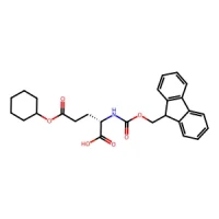 (S)-2-((((9H-Fluoren-9-yl)methoxy)carbonyl)amino)-5-(cyclohexyloxy)-5-oxopentanoic acid 98% CAS 150047-85-1