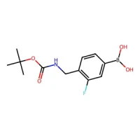(4-(((tert-Butoxycarbonyl)amino)methyl)-3-fluorophenyl)boronic acid 98% CAS 1374451-80-5