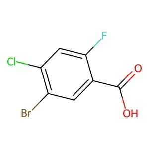 5-Bromo-4-chloro-2-fluorobenzoic acid 97% CAS 289038-22-8