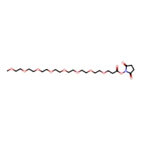2,5-Dioxopyrrolidin-1-yl 2,5,8,11,14,17,20,23-octaoxahexacosan-26-oate 98% CAS 756525-90-3