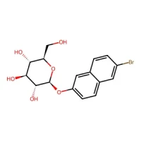 (2S,3R,4S,5S,6R)-2-((6-Bromonaphthalen-2-yl)oxy)-6-(hydroxymethyl)tetrahydro-2H-pyran-3,4,5-triol 95% CAS 15548-61-5