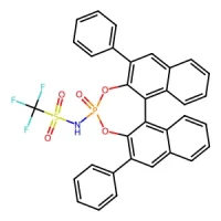 1,1,1-Trifluoro-N-[(11bR)-4-oxido-2,6-diphenyldinaphtho[2,1-d:1',2'-f][1,3,2]dioxaphosphepin-4-yl]methanesulfonamide 97% CAS 1010799-98-0