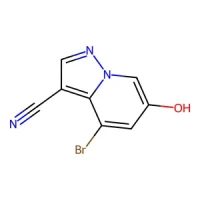 4-Bromo-6-hydroxypyrazolo[1,5-a]pyridine-3-carbonitrile 97% CAS 2068065-05-2