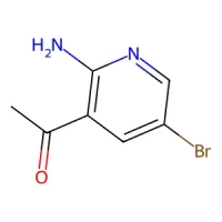 1-(2-Amino-5-bromopyridin-3-yl)ethanone 98% CAS 1196154-61-6