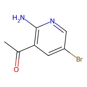 1-(2-Amino-5-bromopyridin-3-yl)ethanone 98% CAS 1196154-61-6