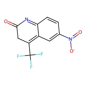6-Nitro-4-(trifluoromethyl)quinolin-2(1H)-one 97% CAS 328956-38-3