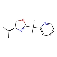 (S)-4-Isopropyl-2-(2-(pyridin-2-yl)propan-2-yl)-4,5-dihydrooxazole 97% CAS 292839-80-6