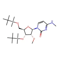 1-((2R,3R,4R,5R)-4-((tert-Butyldimethylsilyl)oxy)-5-(((tert-butyldimethylsilyl)oxy)methyl)-3-methoxytetrahydrofuran-2-yl)-4-(methylamino)pyrimidin-2(1H)-one 97% CAS 1613530-40-7