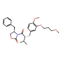 (R)-4-Benzyl-3-((R)-2-(4-methoxy-3-(3-methoxypropoxy)benzyl)-3-methylbutanoyl)oxazolidin-2-one 95% CAS 172900-72-0