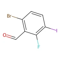 6-Bromo-2-fluoro-3-iodobenzaldehyde 97% CAS 1428234-59-6