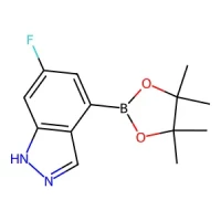 6-Fluoro-4-(4,4,5,5-tetramethyl-1,3,2-dioxaborolan-2-yl)-1H-indazole 98+% CAS 885698-71-5