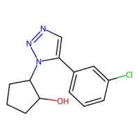 2-(5-(3-Chlorophenyl)-1H-1,2,3-triazol-1-yl)cyclopentanol 97% CAS 2061979-68-6
