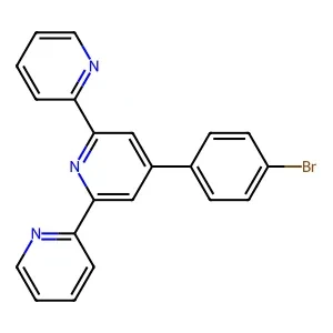 4'-(4-Bromophenyl)-2,2':6',2''-terpyridine 97% CAS 89972-76-9