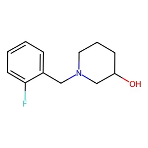 1-(2-Fluorobenzyl)piperidin-3-ol 95% CAS 864388-88-5