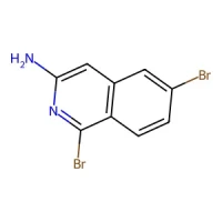 1,6-Dibromoisoquinolin-3-amine 95% CAS 925672-85-1