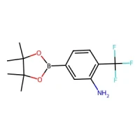 5-(Tetramethyl-1,3,2-dioxaborolan-2-yl)-2-(trifluoromethyl)aniline 95% CAS 2181780-09-4