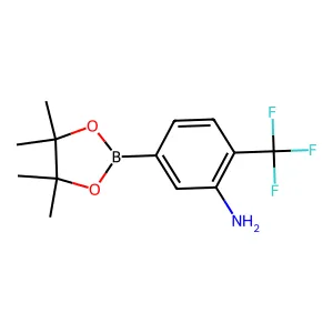 5-(Tetramethyl-1,3,2-dioxaborolan-2-yl)-2-(trifluoromethyl)aniline 95% CAS 2181780-09-4