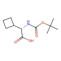(S)-2-((tert-Butoxycarbonyl)amino)-2-cyclobutylacetic acid 98% CAS 155905-77-4