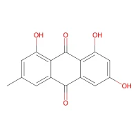 Emodin, 95%, tech. CAS 518-82-1