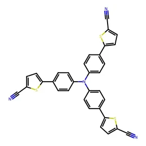 5,5',5''-(Nitrilotris(benzene-4,1-diyl))tris(thiophene-2-carbonitrile) 95% CAS 1980011-17-3