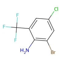 2-Bromo-4-chloro-6-(trifluoromethyl)aniline 98% CAS 912617-74-4