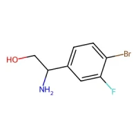 2-Amino-2-(4-bromo-3-fluorophenyl)ethan-1-ol 95% CAS 1043500-02-2