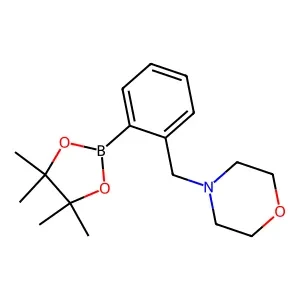 4-(2-(4,4,5,5-Tetramethyl-1,3,2-dioxaborolan-2-yl)benzyl)morpholine 98% CAS 876316-33-5